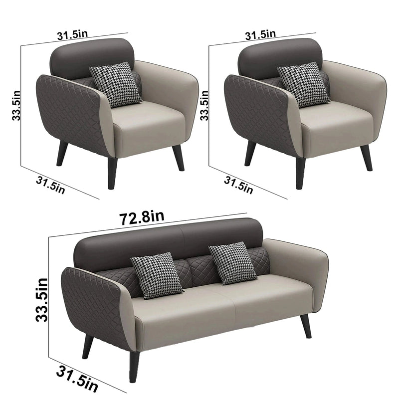 Creed · Modern Office Waiting Area Lounge Seating Set