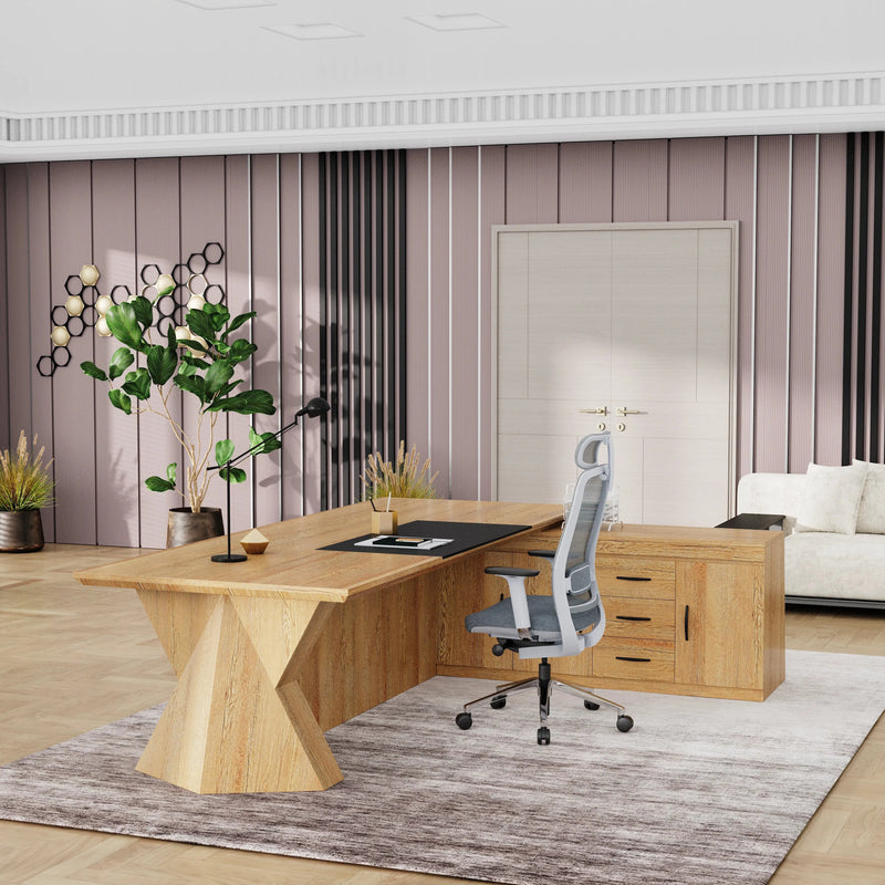 Cupid ยท Modern L-Shaped Executive Desk