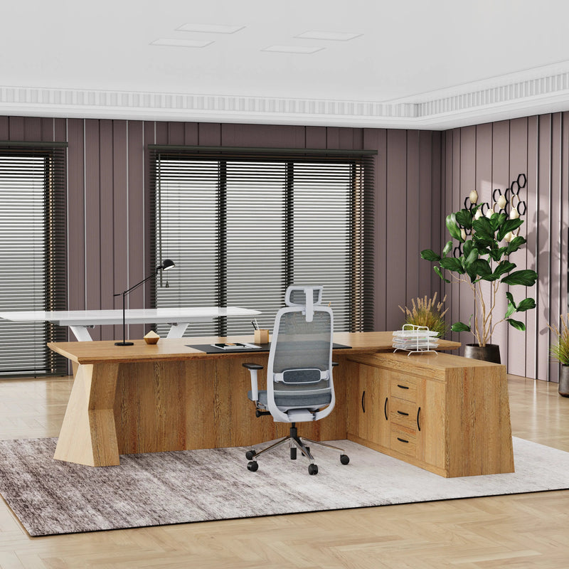 Cupid ยท Modern L-Shaped Executive Desk