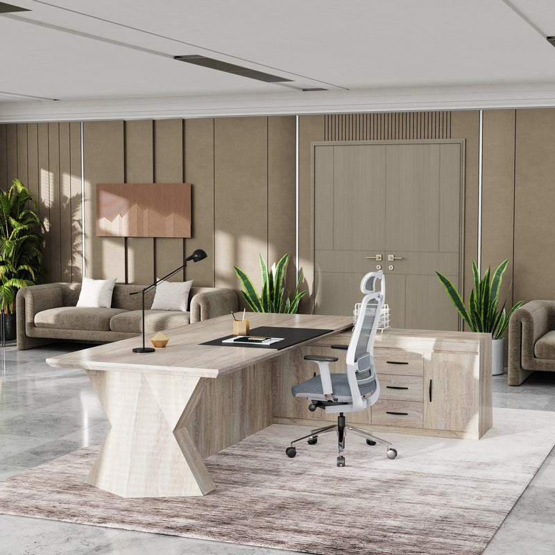 Cupid ยท Modern L-Shaped Executive Desk