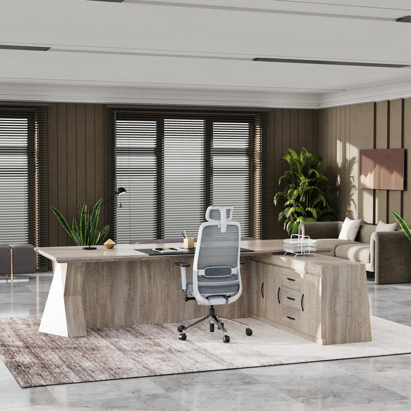 Cupid ยท Modern L-Shaped Executive Desk