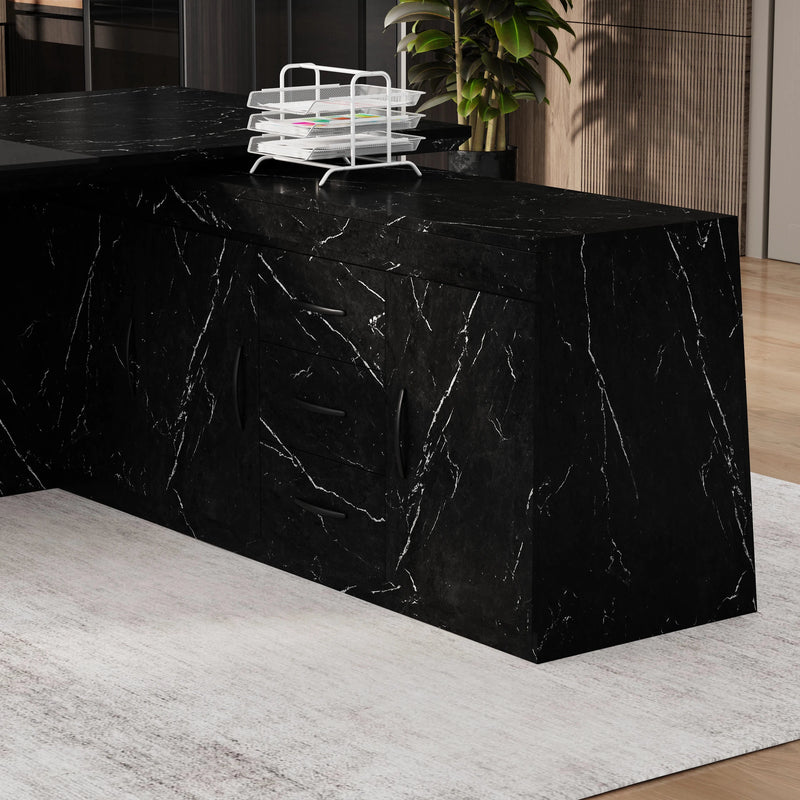 Cupid ยท Modern L-Shaped Executive Desk