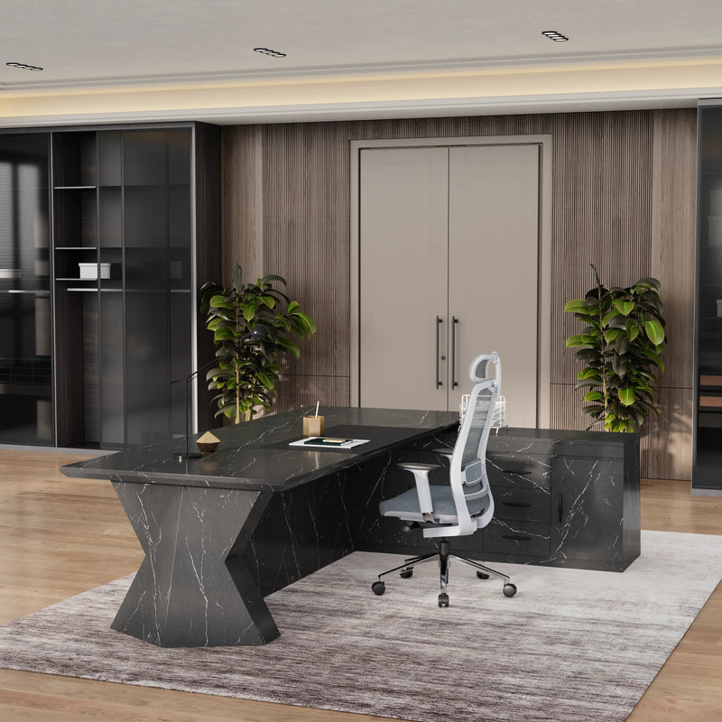 Cupid ยท Modern L-Shaped Executive Desk