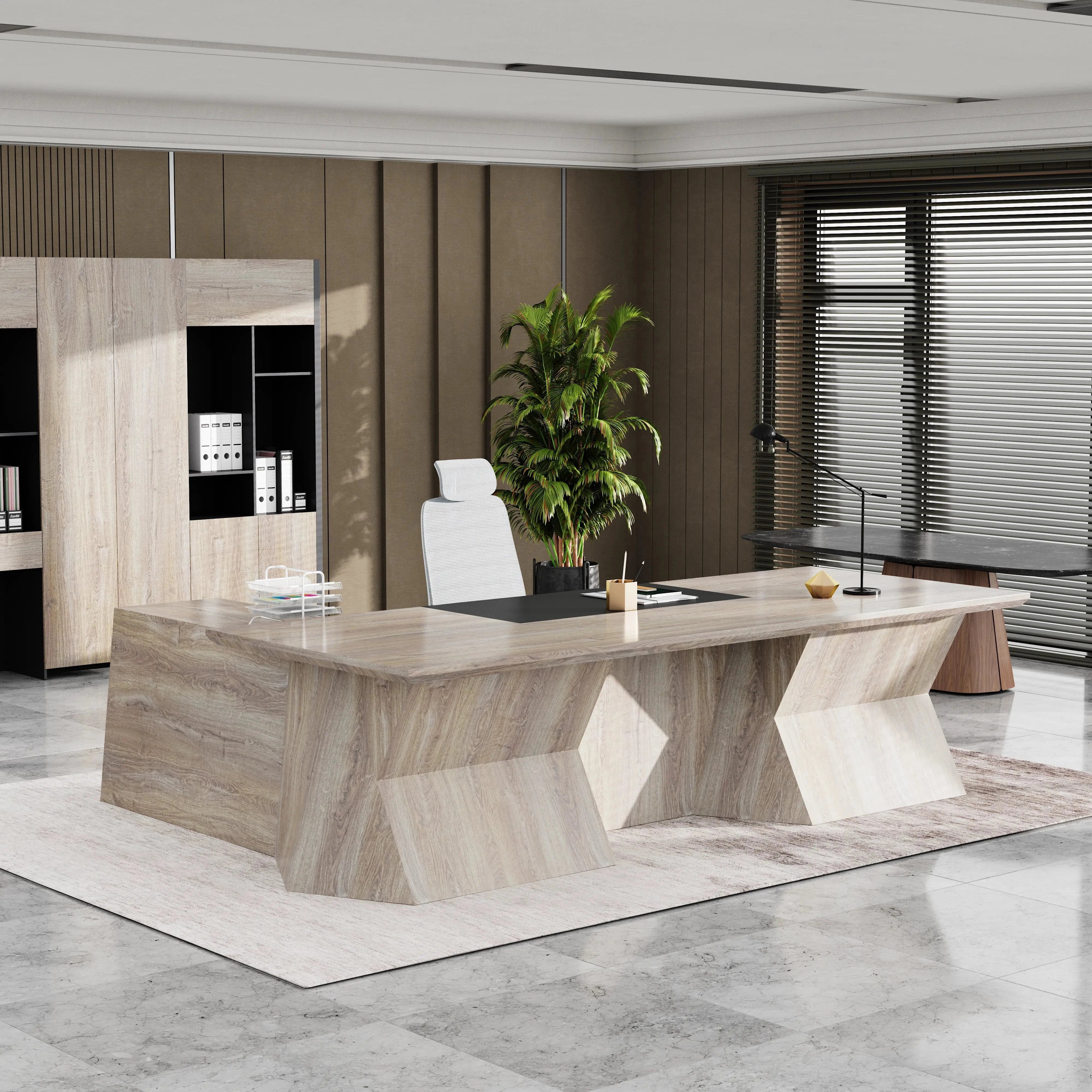 Cupid ยท Modern L-Shaped Executive Desk
