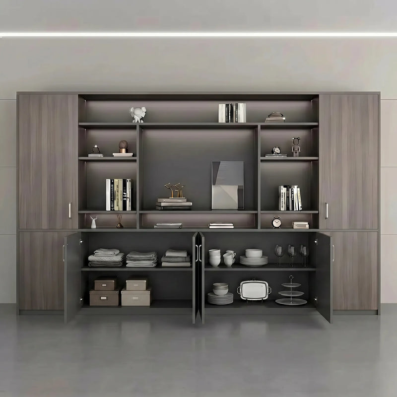 Eyer · Office Shelves w/ Integrated Lighting & Storage