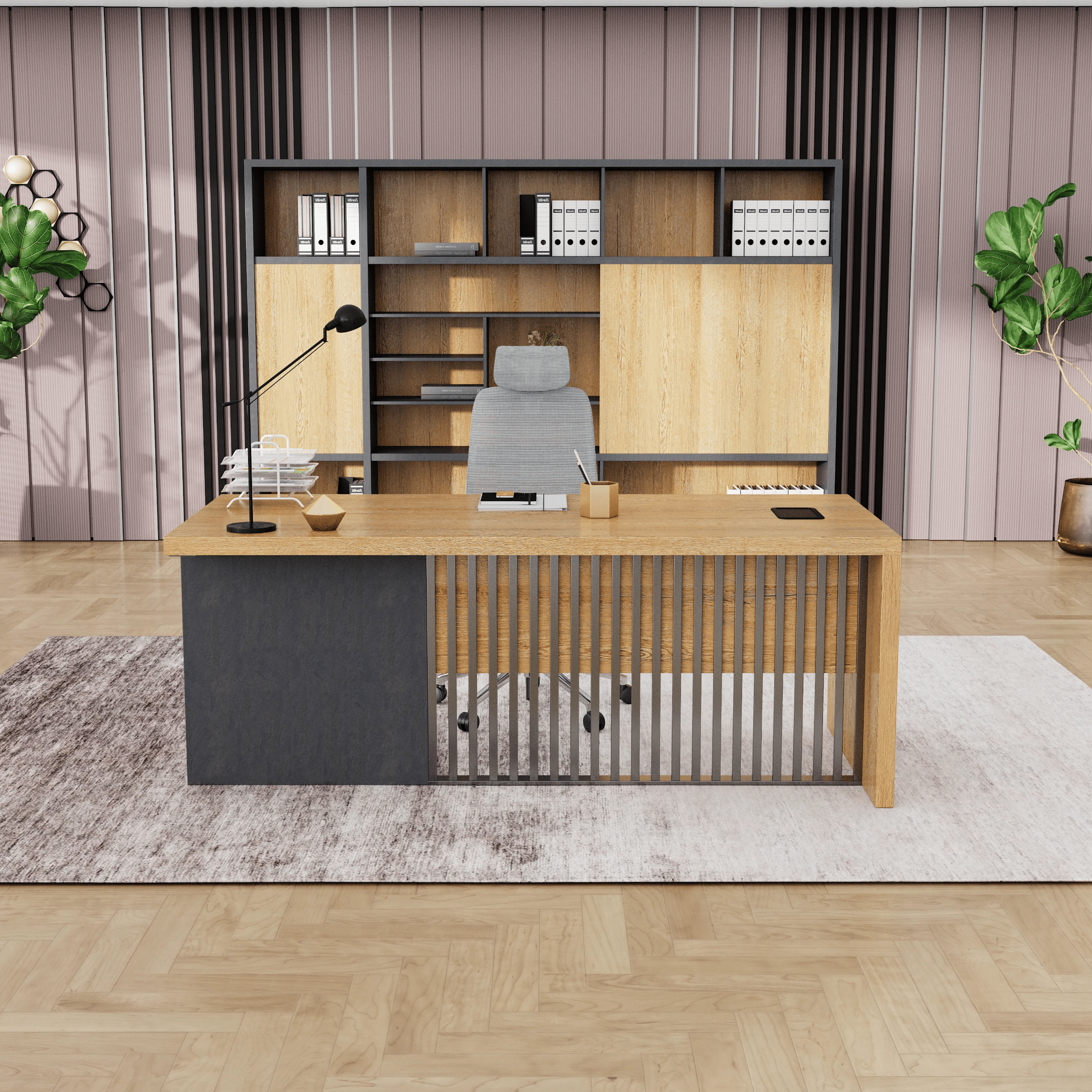 Dakota · Modern Executive Desk