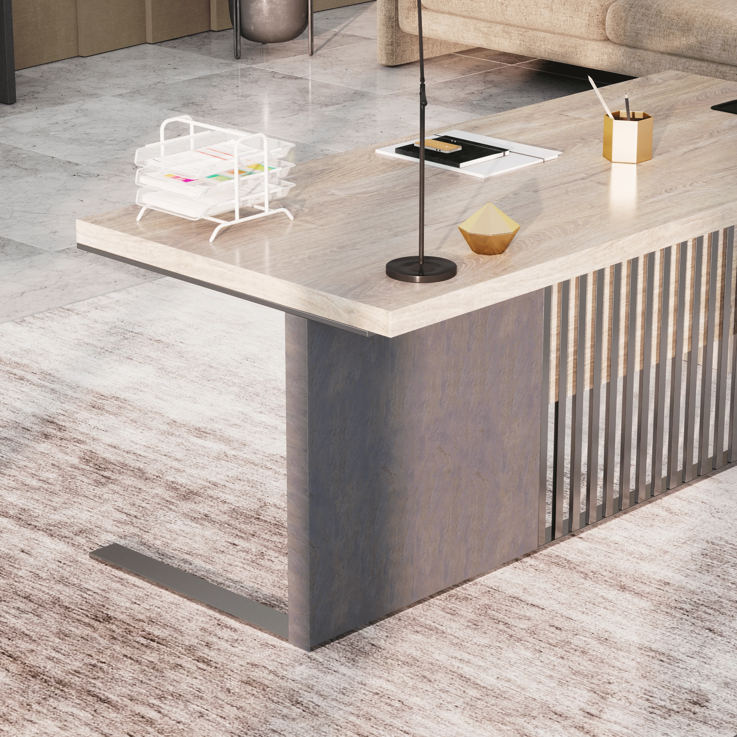Dakota · Modern Executive Desk