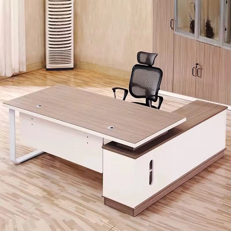 Danaya · Modern L-Shaped Executive Desk