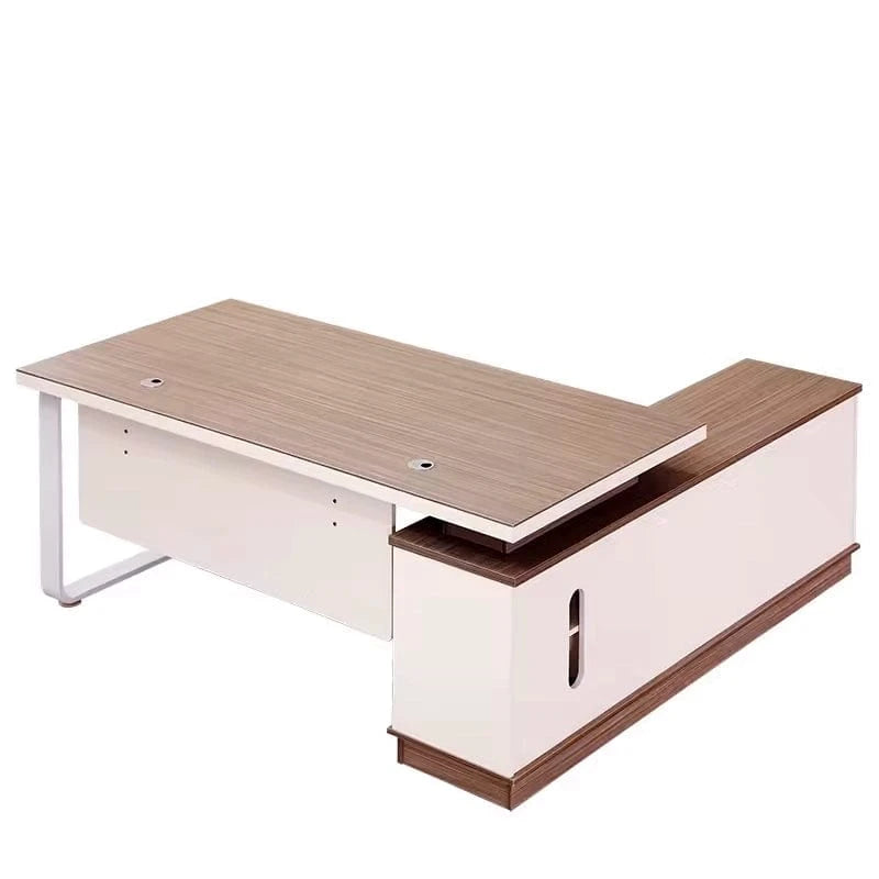 Danaya · Modern L-Shaped Executive Desk