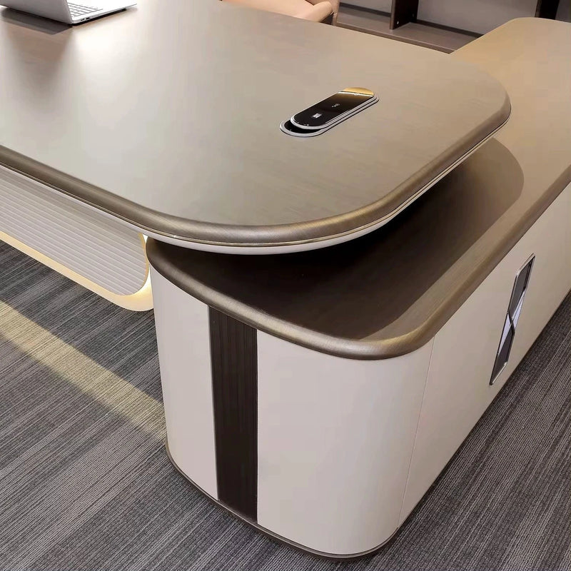 Daniel · Modern L-Shaped Executive Desk