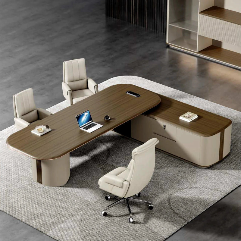 Daniel · Modern L-Shaped Executive Desk
