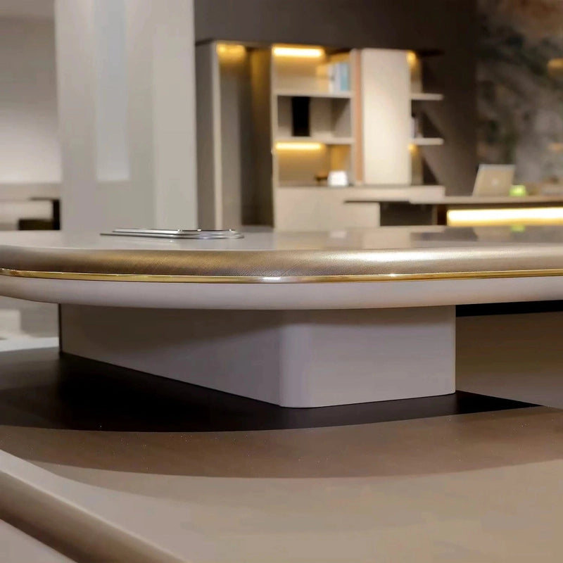 Escritorio ejecutivo Daniel en forma de L de 78 a 118