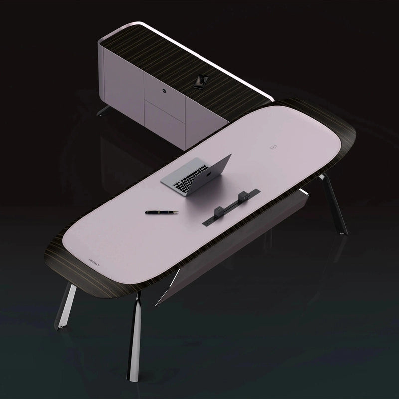 Dario · Executive Desk w/ Mobile Storage