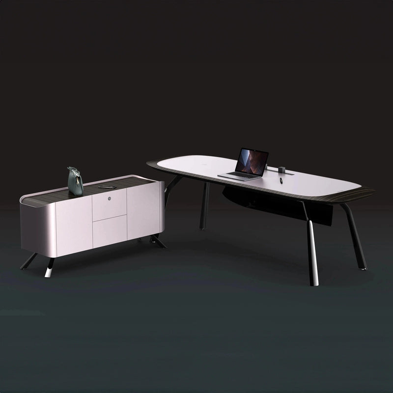 Dario · Executive Desk w/ Mobile Storage