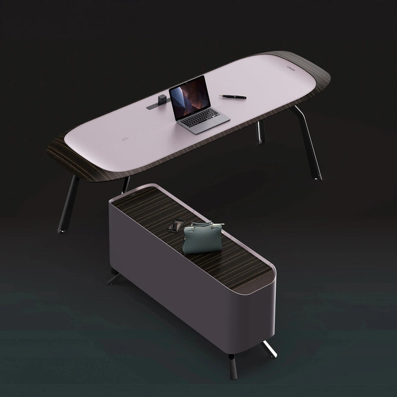 Dario · Executive Desk w/ Mobile Storage