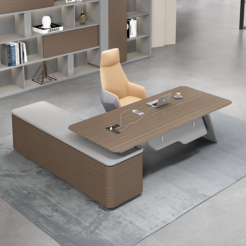 Dashiel · Modern L-Shaped Executive Desk
