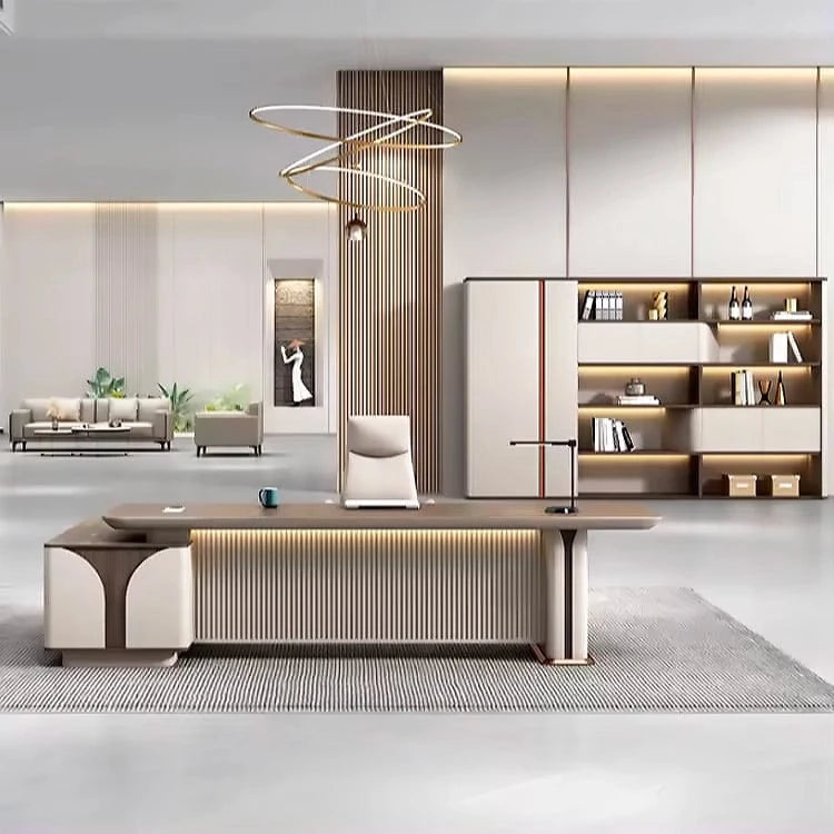 Dion · Modern L-Shaped Executive Desk