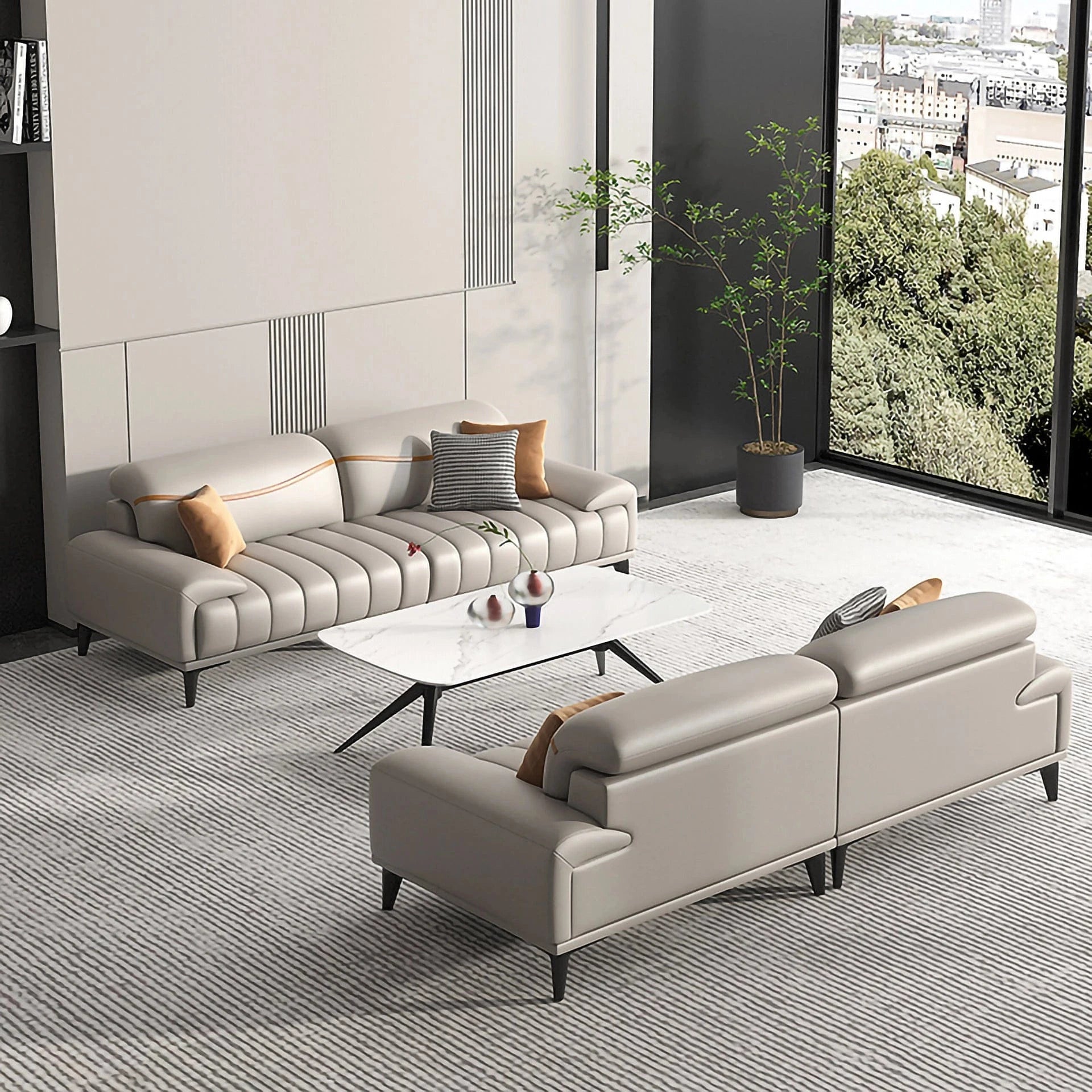 Draven · Modern Office Waiting Area Lounge Seating Set