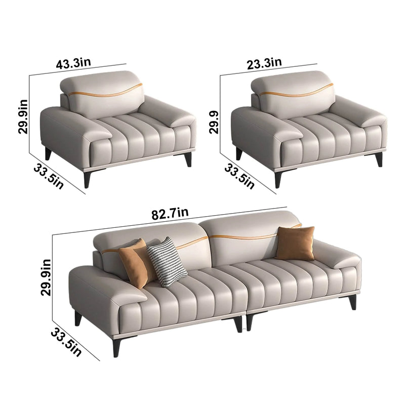 Draven · Modern Office Waiting Area Lounge Seating Set
