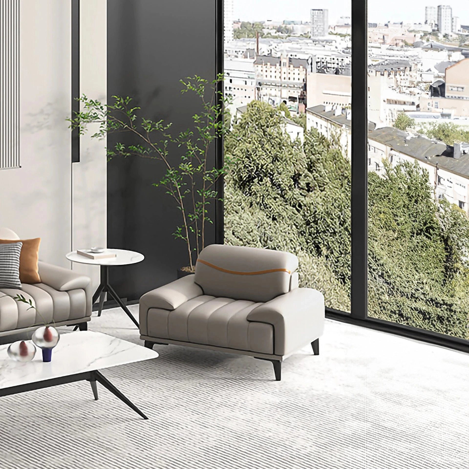 Draven · Modern Office Waiting Area Lounge Seating Set