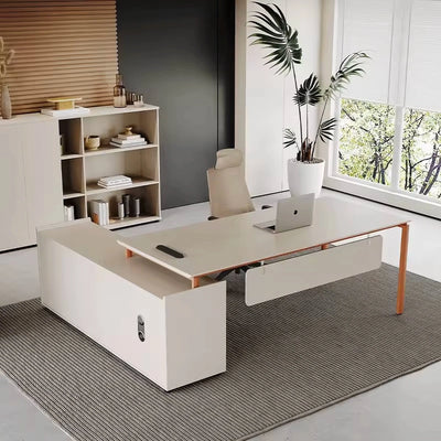 Draxen ยท Modern L-Shaped Executive Desk