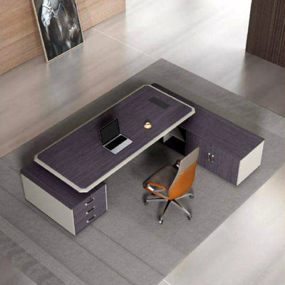 Drew ยท Modern L-Shaped Executive Desk
