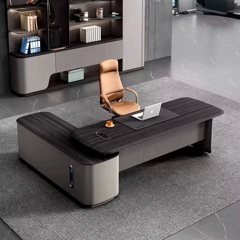 Dulce ยท Modern L-Shaped Executive Desk