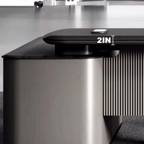 Dulce ยท Modern L-Shaped Executive Desk