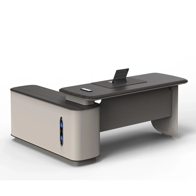 Dulce ยท Modern L-Shaped Executive Desk