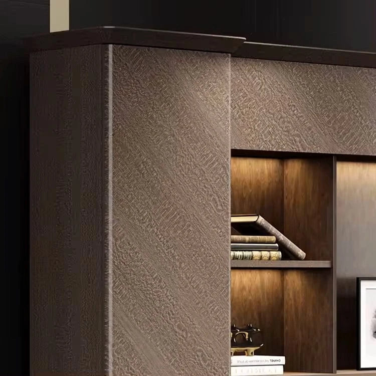 Edward · Office Shelves w/ Integrated Lighting & Storage