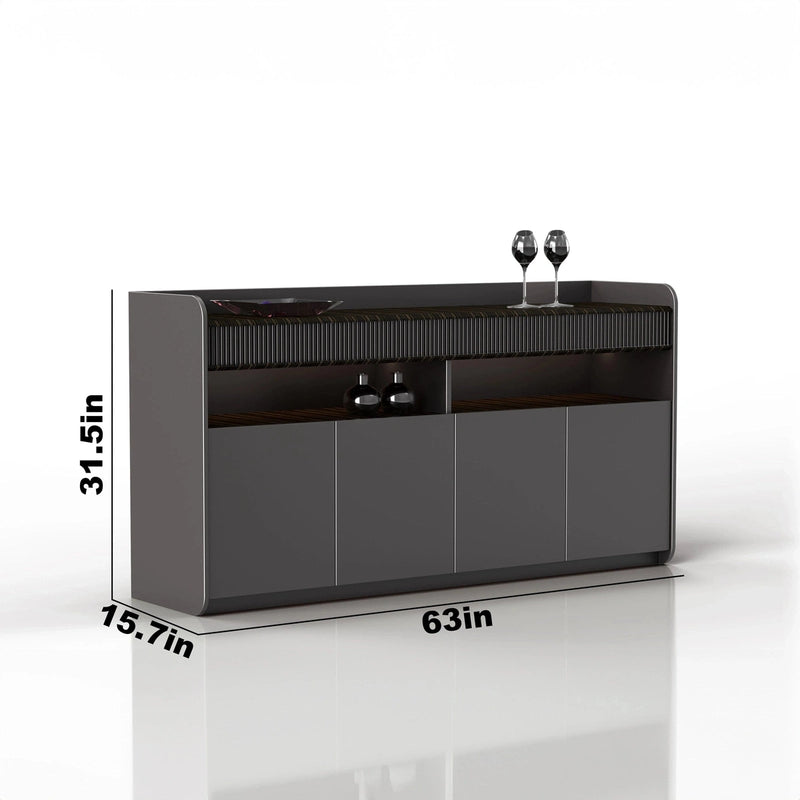 Elena · Office Credenza Cabinet Sideboard