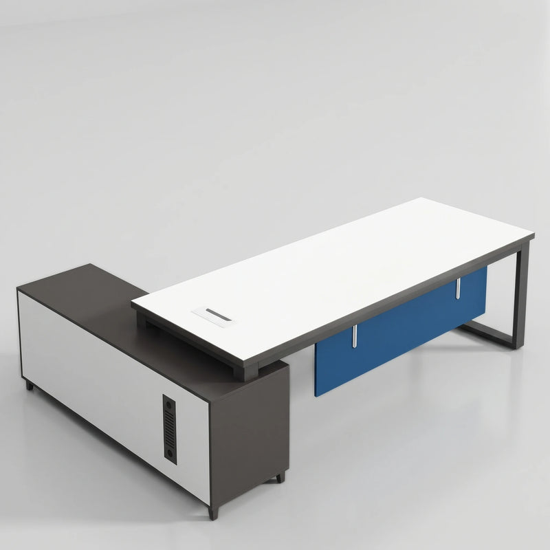 Astrea · Modern L-Shaped Executive Desk