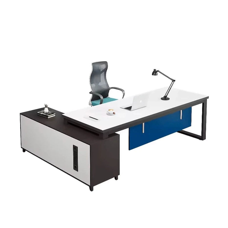 Elyse · Modern L-Shaped Executive Desk