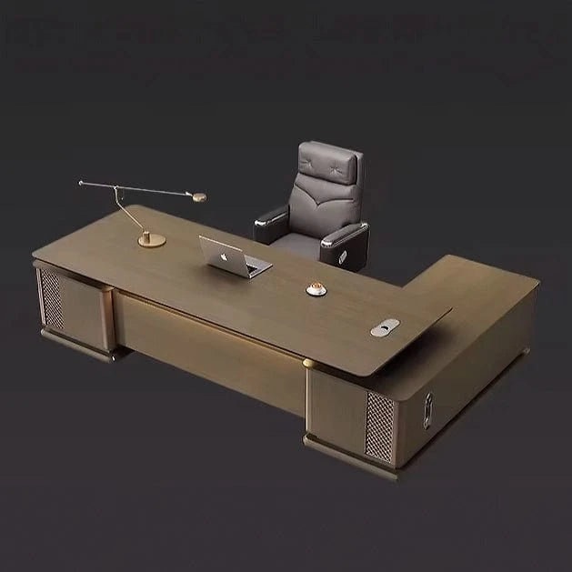 Emilio ยท Modern L-Shaped Executive Desk