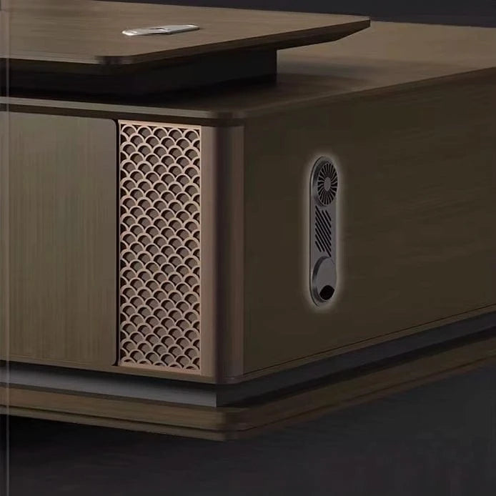 Emilio ยท Modern L-Shaped Executive Desk