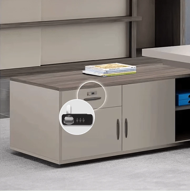 Enrique ยท Modern L-Shaped Executive Desk