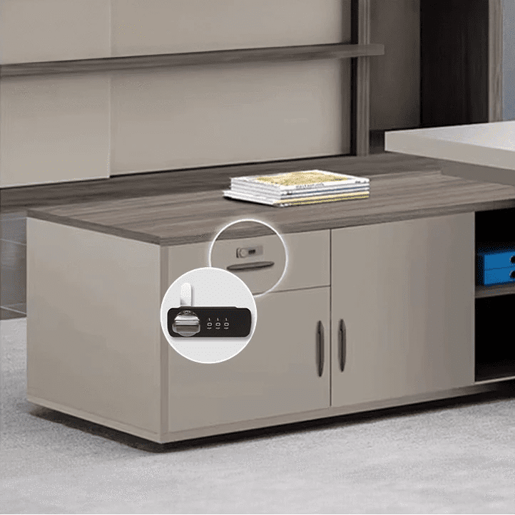 Enrique · Modern L-Shaped Executive Desk