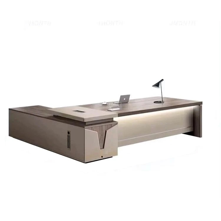 Enrique · Modern L-Shaped Executive Desk