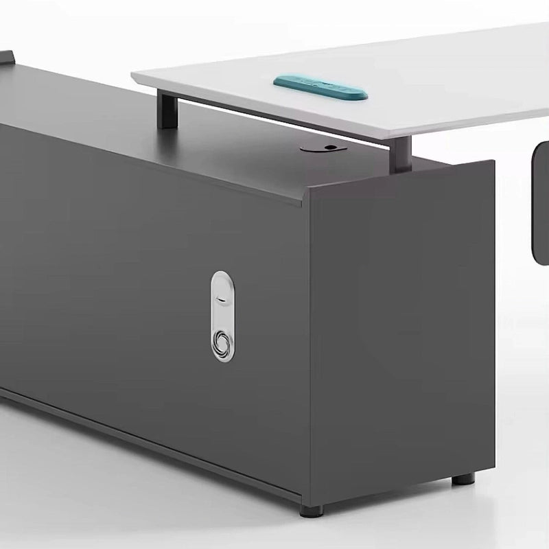 Eric · Modern L-Shaped Executive Desk