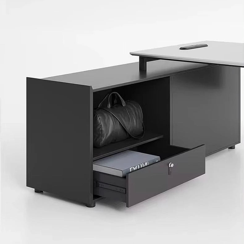 Eric · Modern L-Shaped Executive Desk