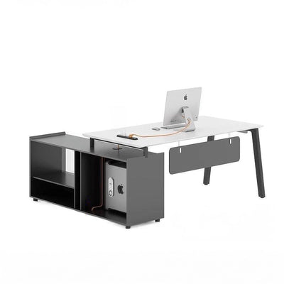 Eric ยท Modern L-Shaped Executive Desk