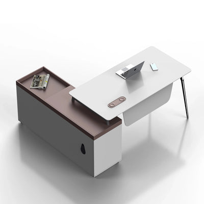 Etta ยท Modern L-Shaped Executive Desk