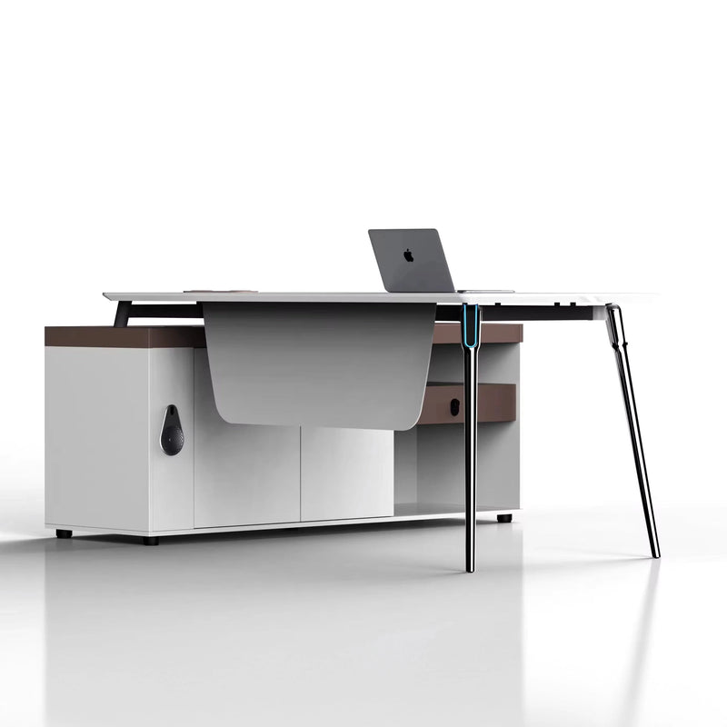 Etta · Modern L-Shaped Executive Desk
