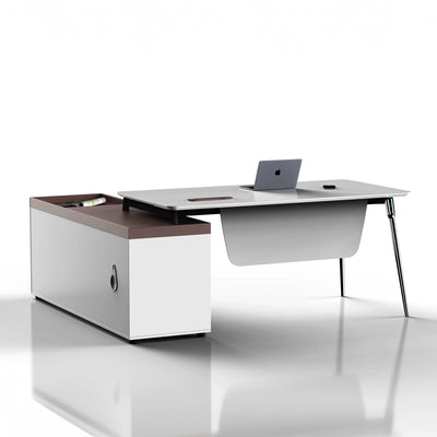 Etta ยท Modern L-Shaped Executive Desk