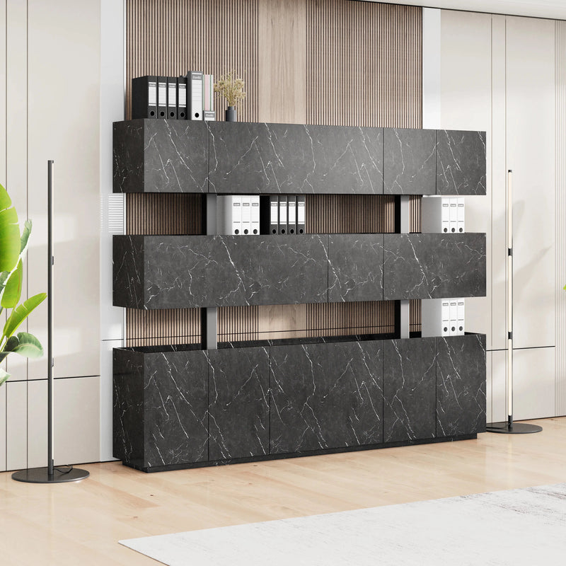Estantería de pared para biblioteca Finn de 53 a 95