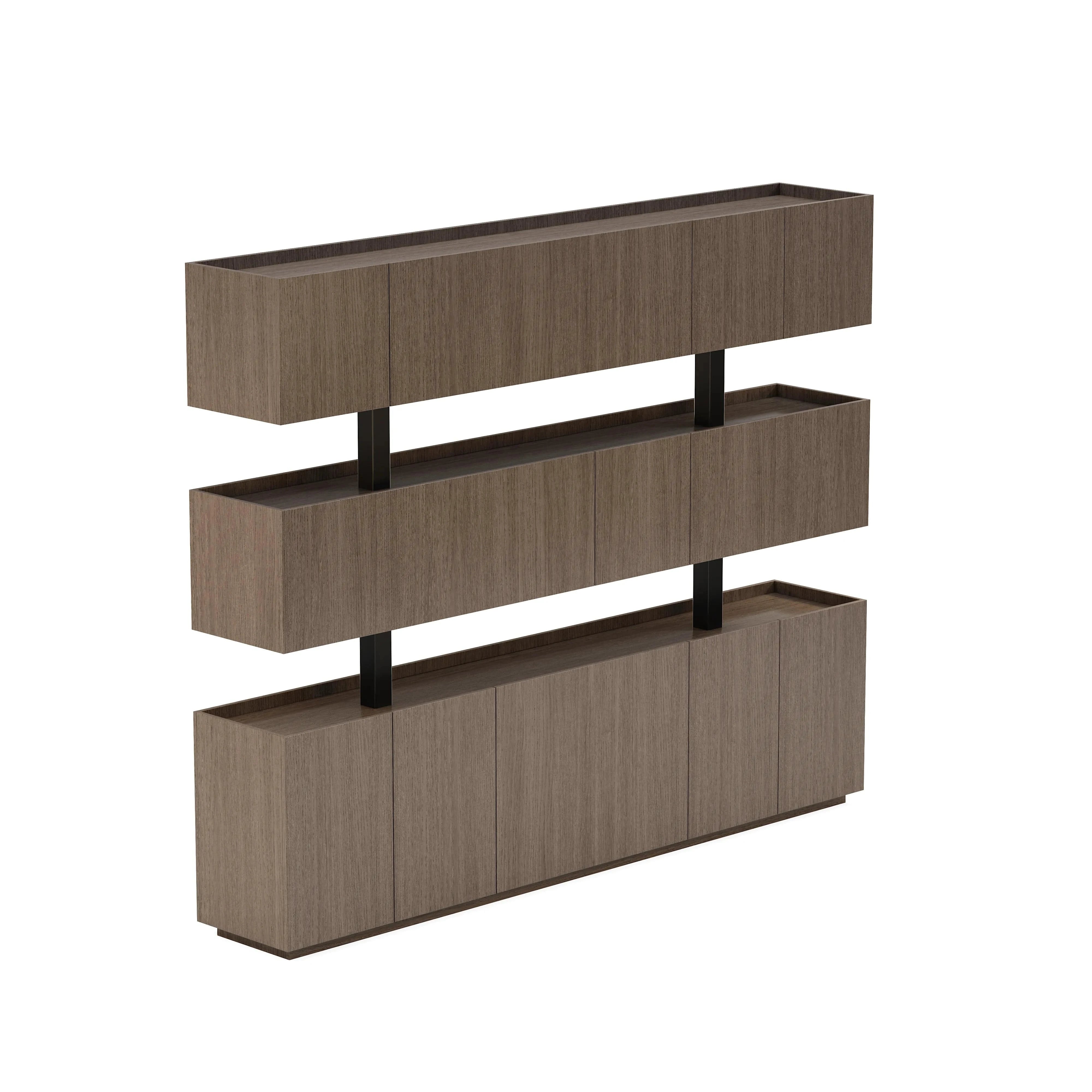 Estantería de pared para biblioteca Finn de 53 a 95
