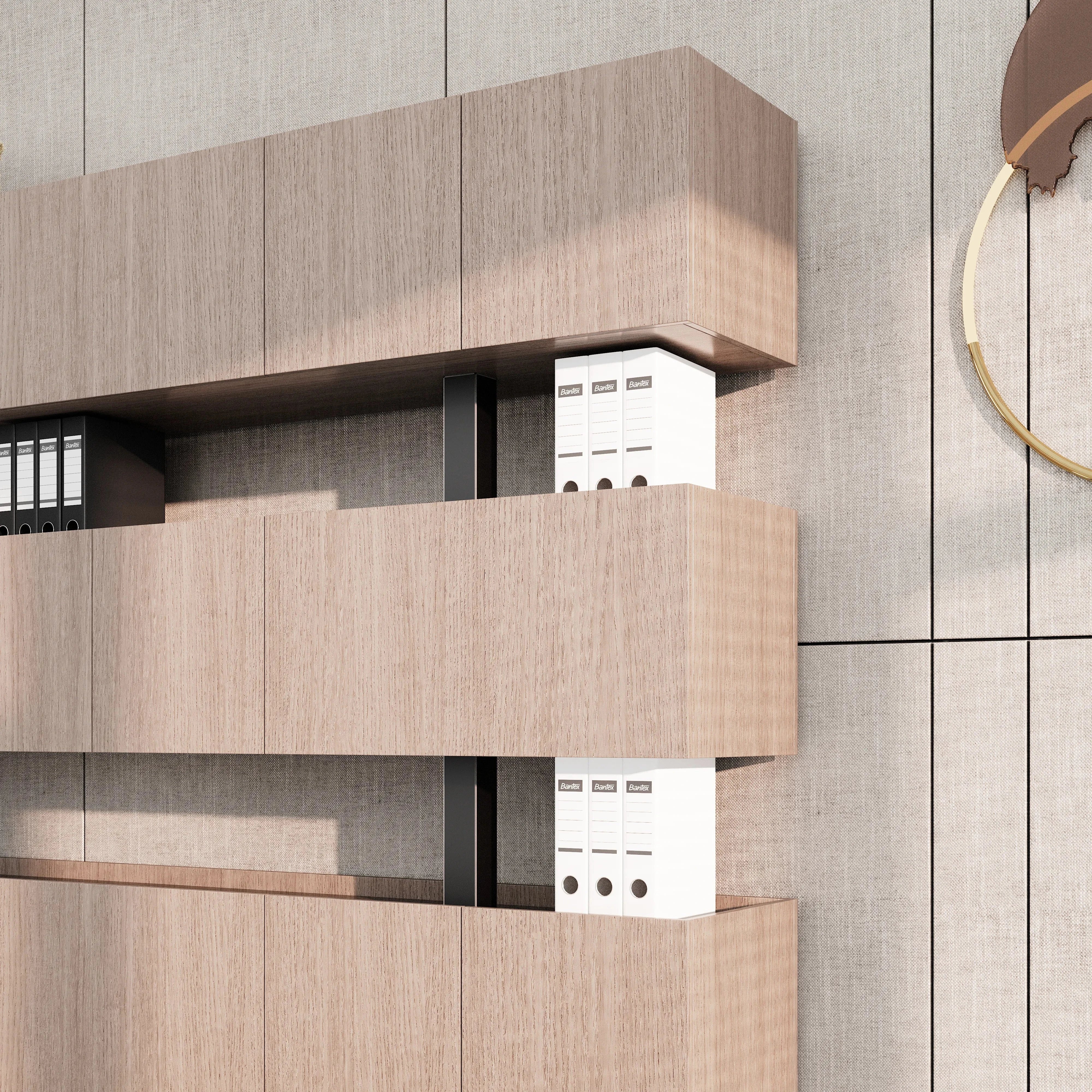 Estantería de pared para biblioteca Finn de 53 a 95