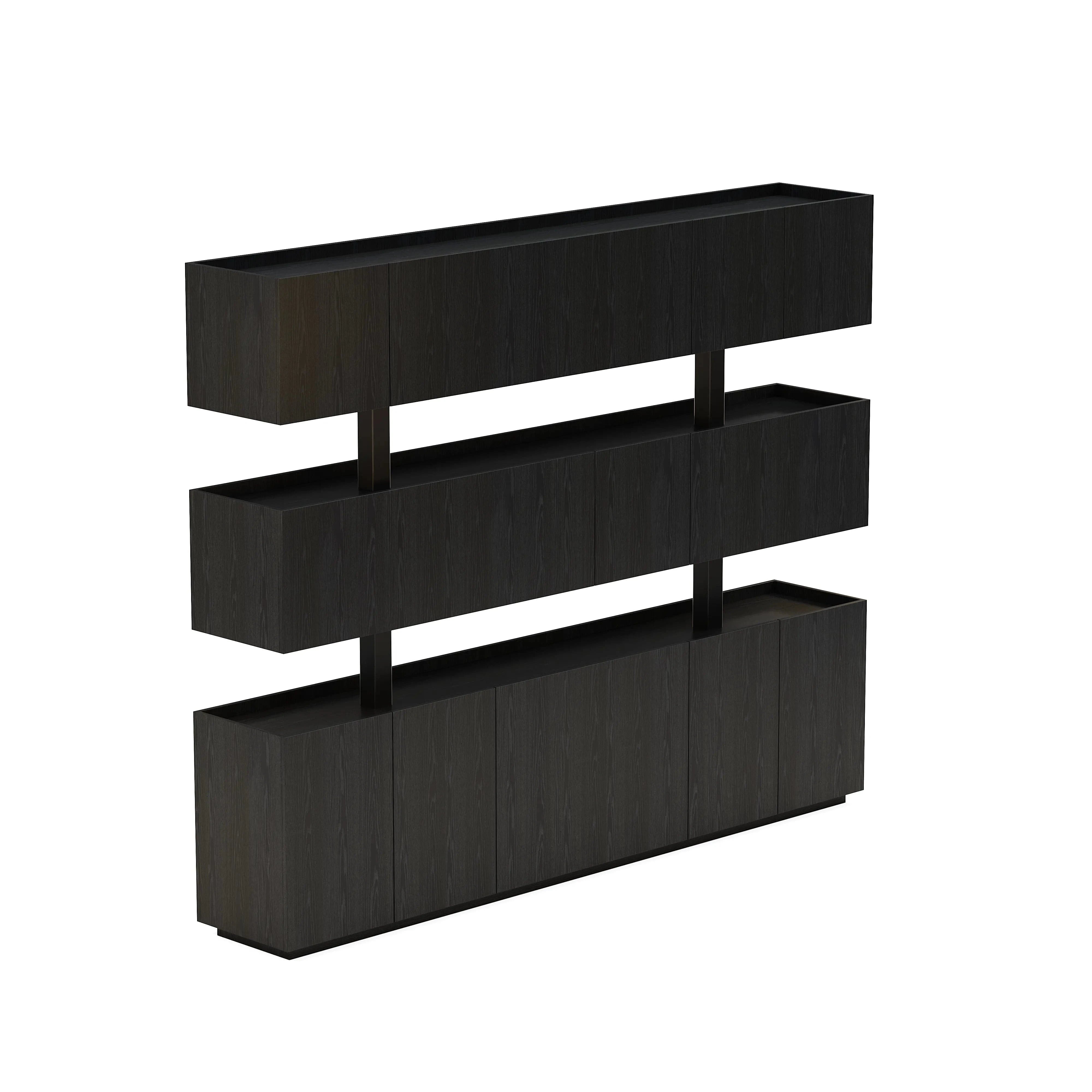 Estantería de pared para biblioteca Finn de 53 a 95