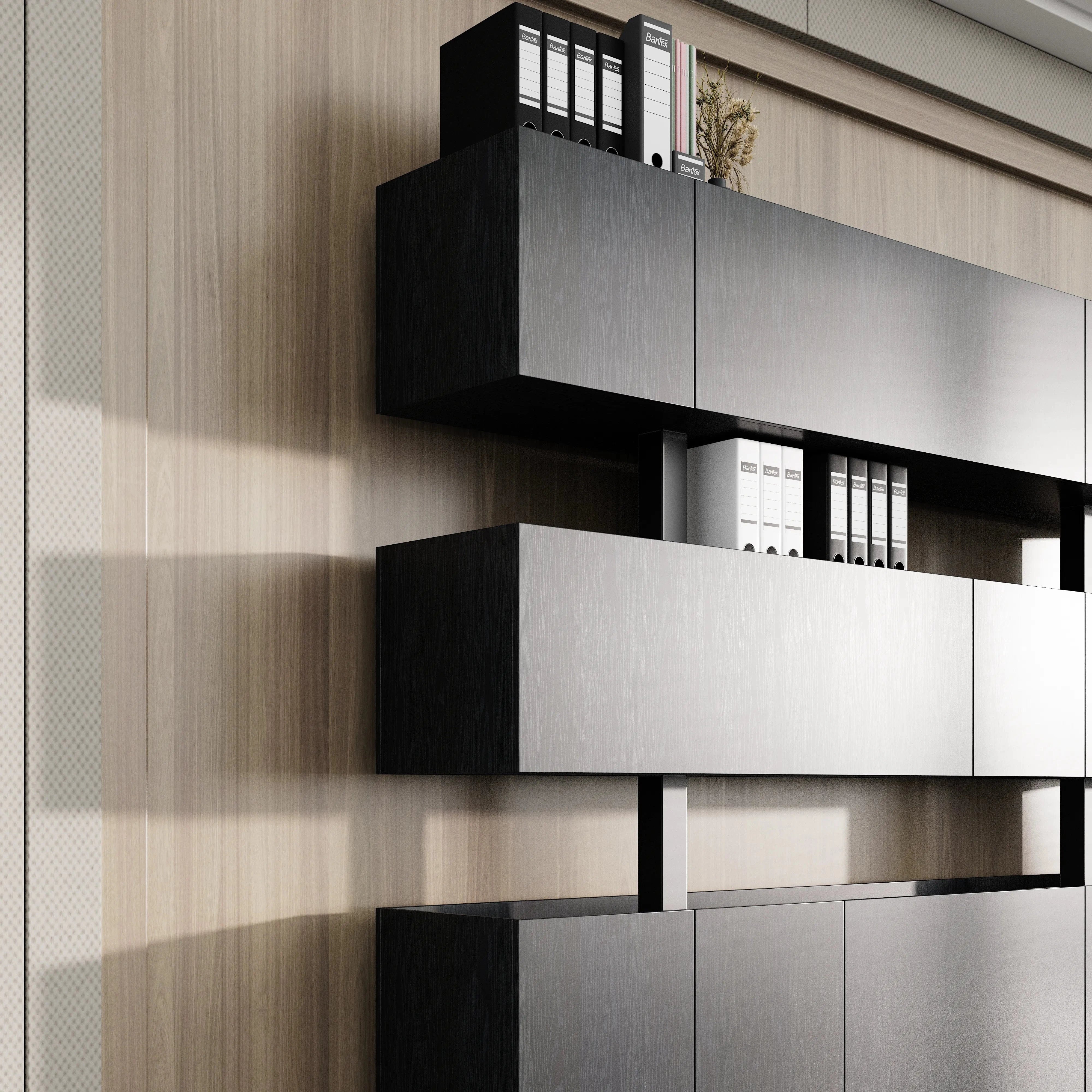 Estantería de pared para biblioteca Finn de 53 a 95