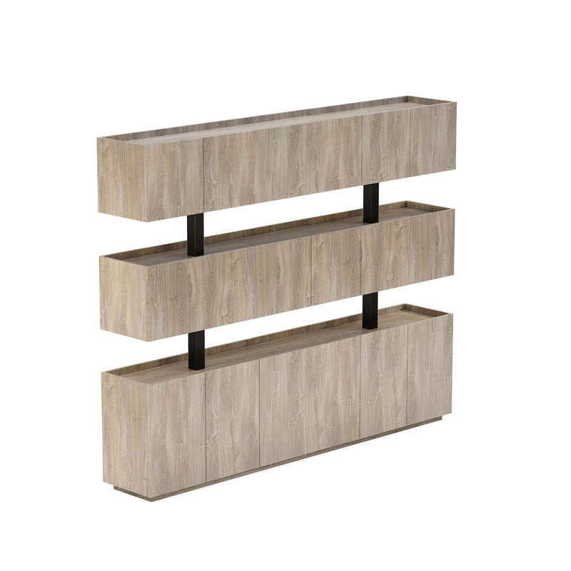 Estantería de pared para biblioteca Finn de 53 a 95